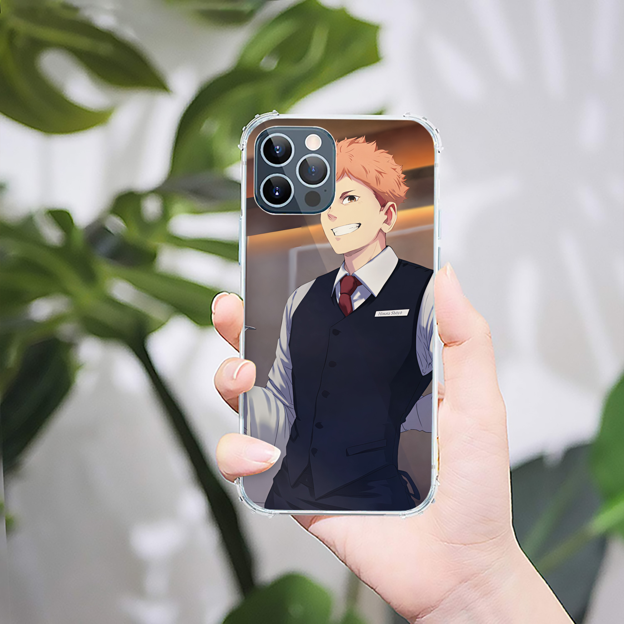 （画像用） ハイキュー!! Haikyu!! 【iPhone 12シリーズ対応】透明スマホケース（クリアソフトケース）